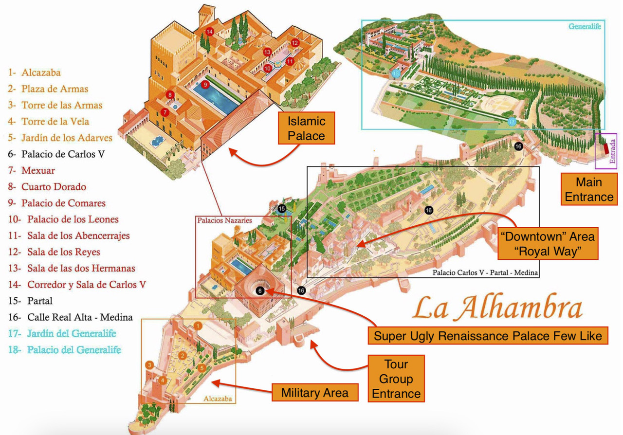 Pictures of the&nbsp;Alhambra