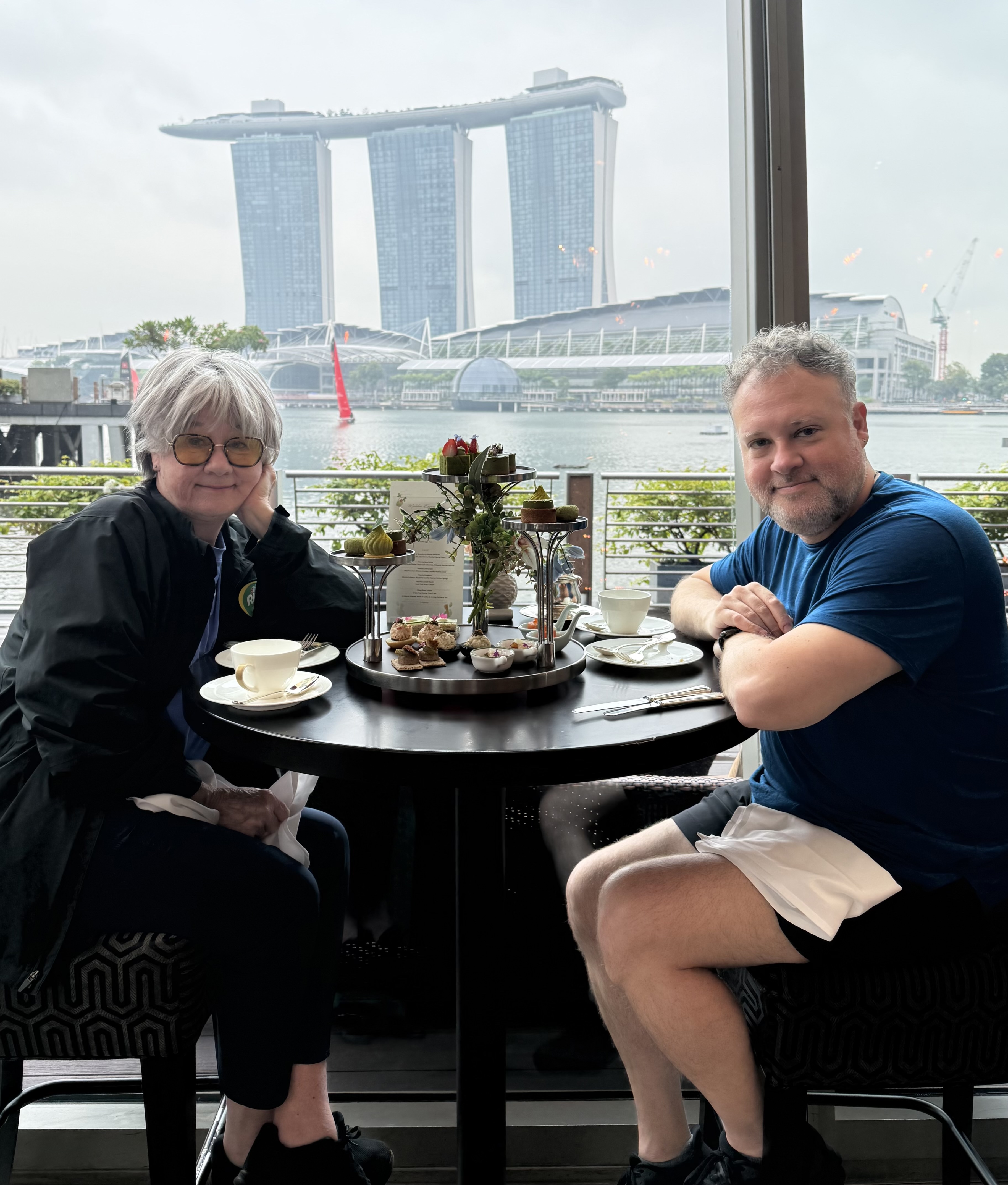 High tea at The Fullerton Bay Hotel